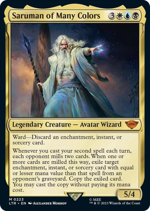 0223 Saruman of Many Colors M Universes Beyond: The Lord of the Rings: Tales of Middle-earth