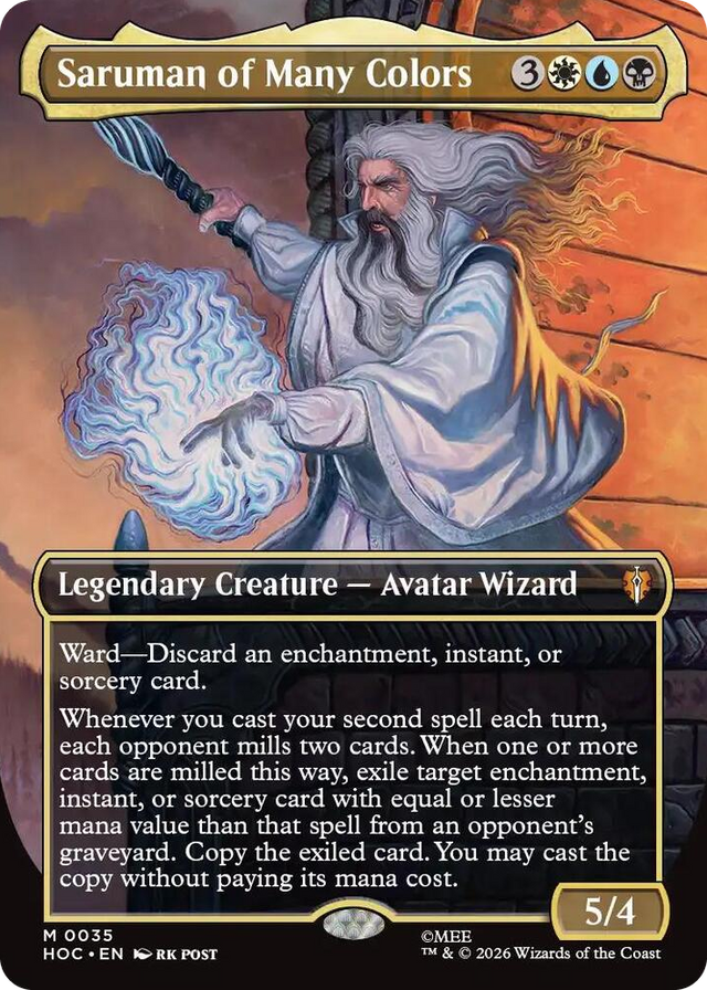 0035 Saruman of Many Colors (Borderless) M The Hobbit: Eternal-Legal