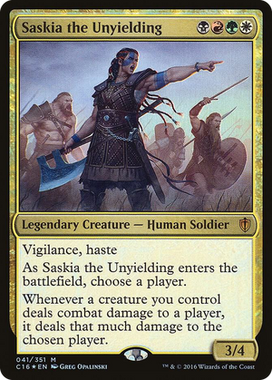 0041 Saskia the Unyielding M Commander 2016