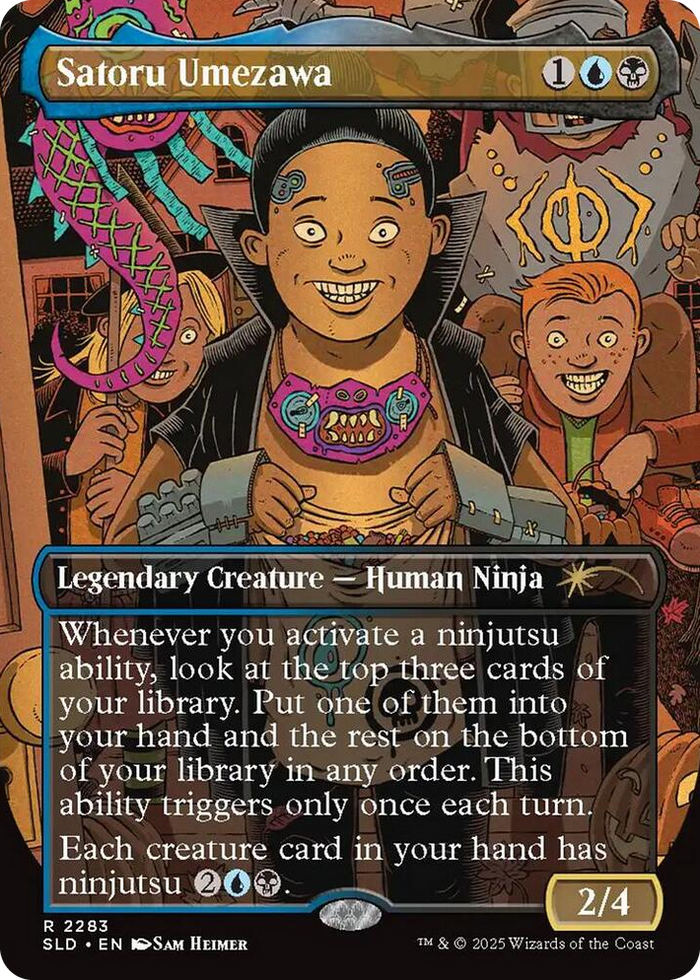 Satoru Umezawa #2283 R - Secret Lair Drop Series Pokemon card