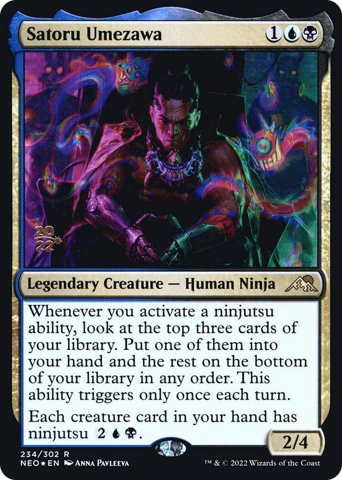 Satoru Umezawa #234 R - Prerelease Cards Pokemon card