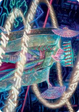 0005 Satsuki, the Living Lore Art Card S Art Series: Kamigawa: Neon Dynasty