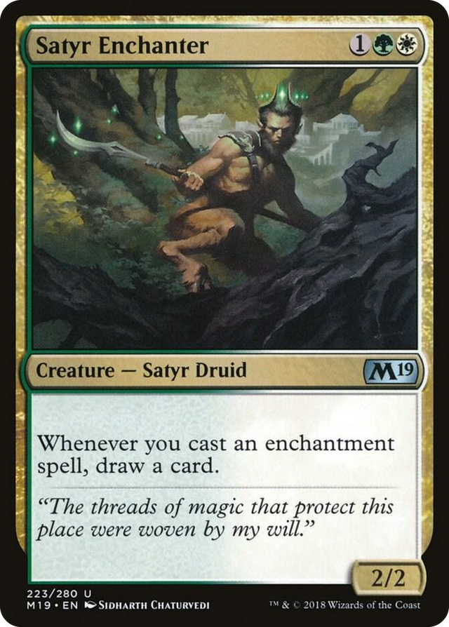 0223 Satyr Enchanter U Core Set 2019