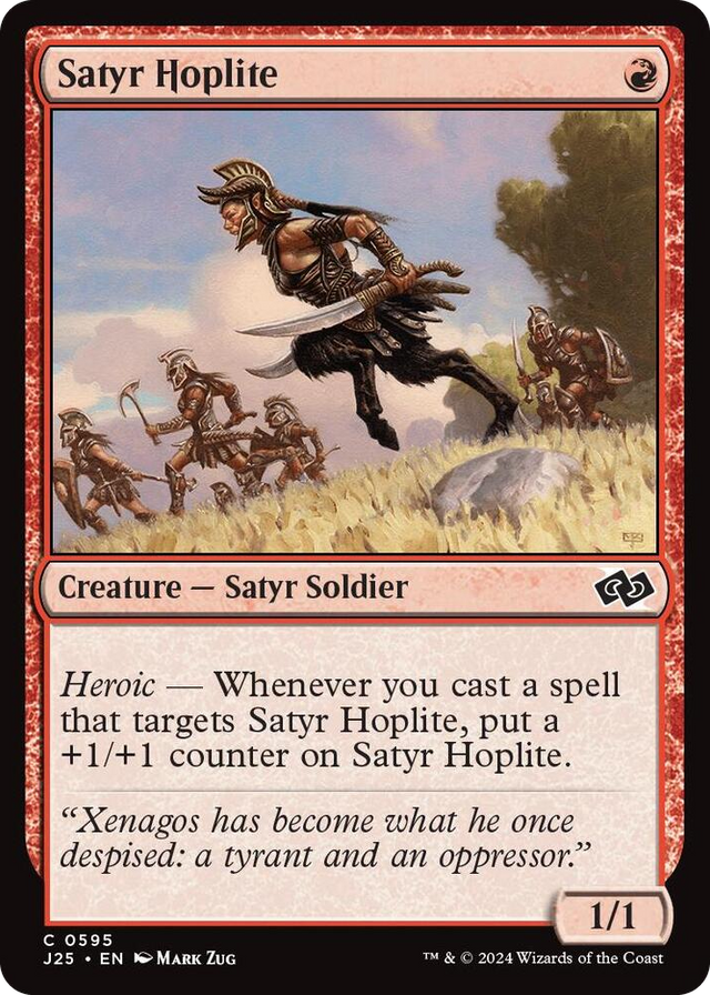 0595 Satyr Hoplite C Foundations Jumpstart