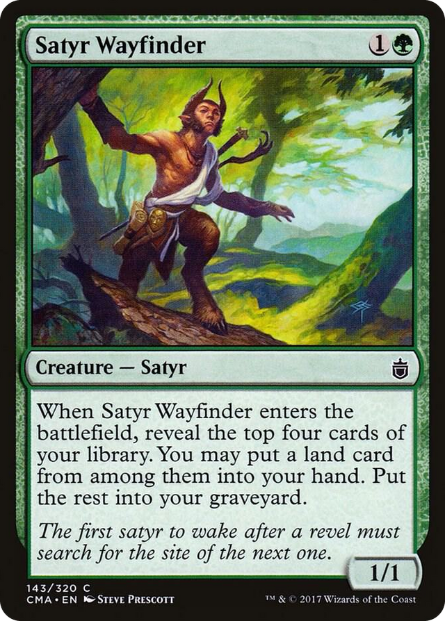 0143 Satyr Wayfinder C Commander Anthology