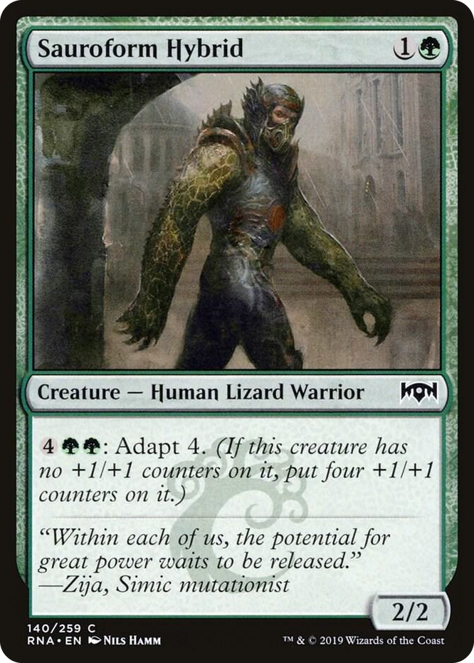 0140 Sauroform Hybrid C Ravnica Allegiance