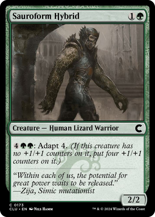 0173 Sauroform Hybrid C Ravnica: Clue Edition