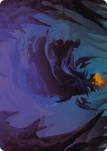 0042 Sauron, the Necromancer Art Card S Art Series: Universes Beyond: The Lord of the Rings: Tales of Middle-earth