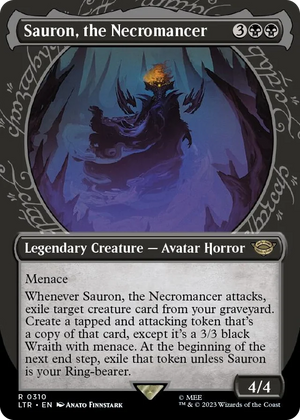 0310 Sauron, the Necromancer (Showcase) R Universes Beyond: The Lord of the Rings: Tales of Middle-earth