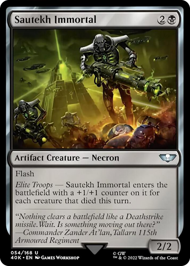 0054 Sautekh Immortal U Universes Beyond: Warhammer 40,000