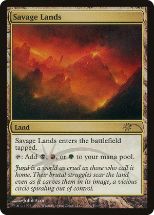 0012 Savage Lands P FNM Promos