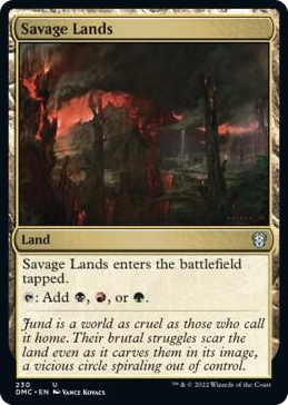 0230 Savage Lands U Commander: Dominaria United