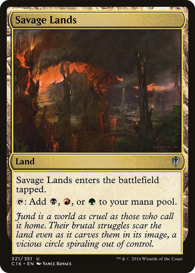 Savage Lands #321 U - Commander 2016 Pokemon card