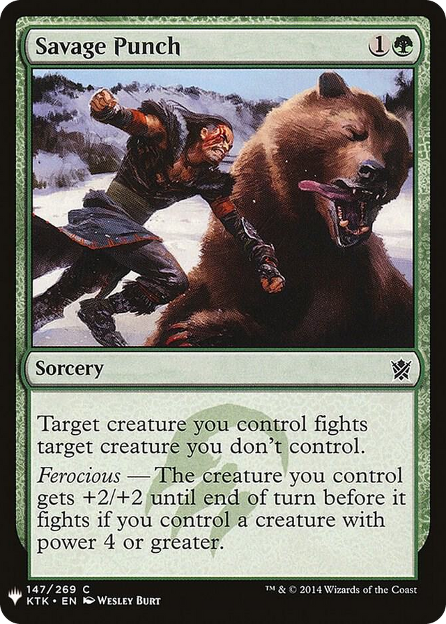 0147 Savage Punch C The List Reprints