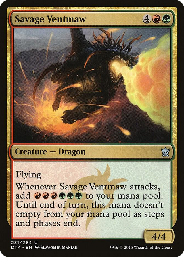 0231 Savage Ventmaw U Dragons of Tarkir