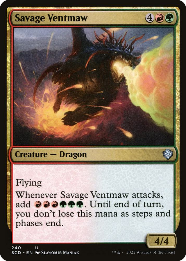 0240 Savage Ventmaw U Starter Commander Decks