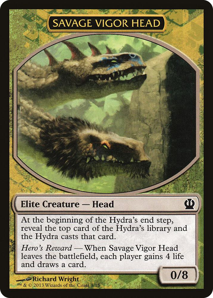 0003 Savage Vigor Head S Hero's Path Promos