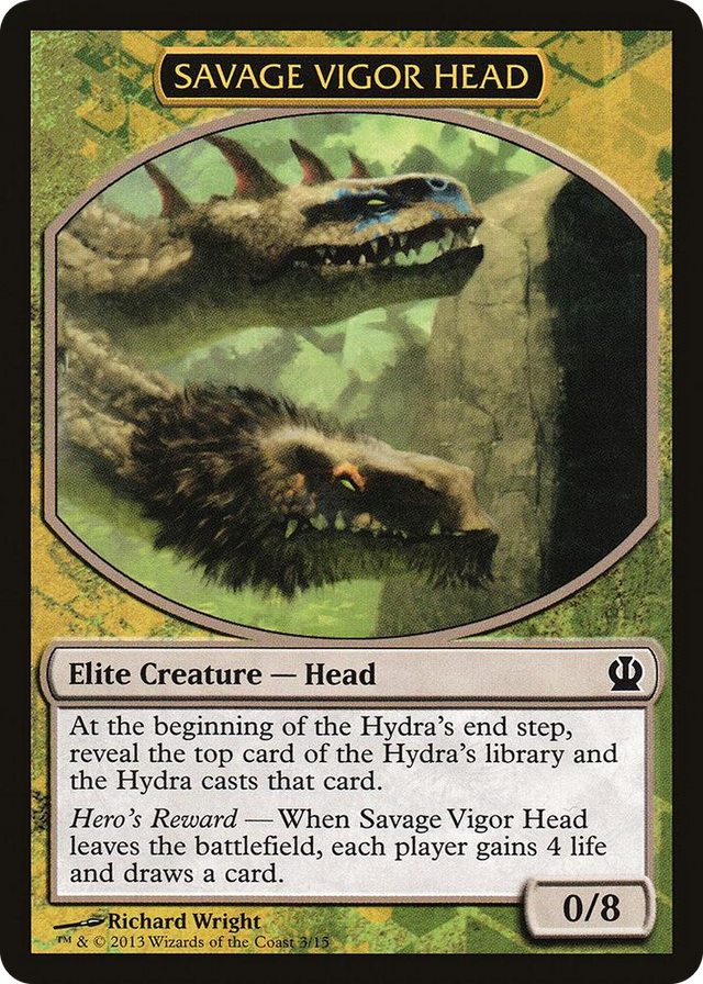 0003 Savage Vigor Head S Hero's Path Promos