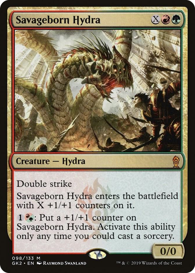 0098 Savageborn Hydra M Ravnica Allegiance: Guild Kits