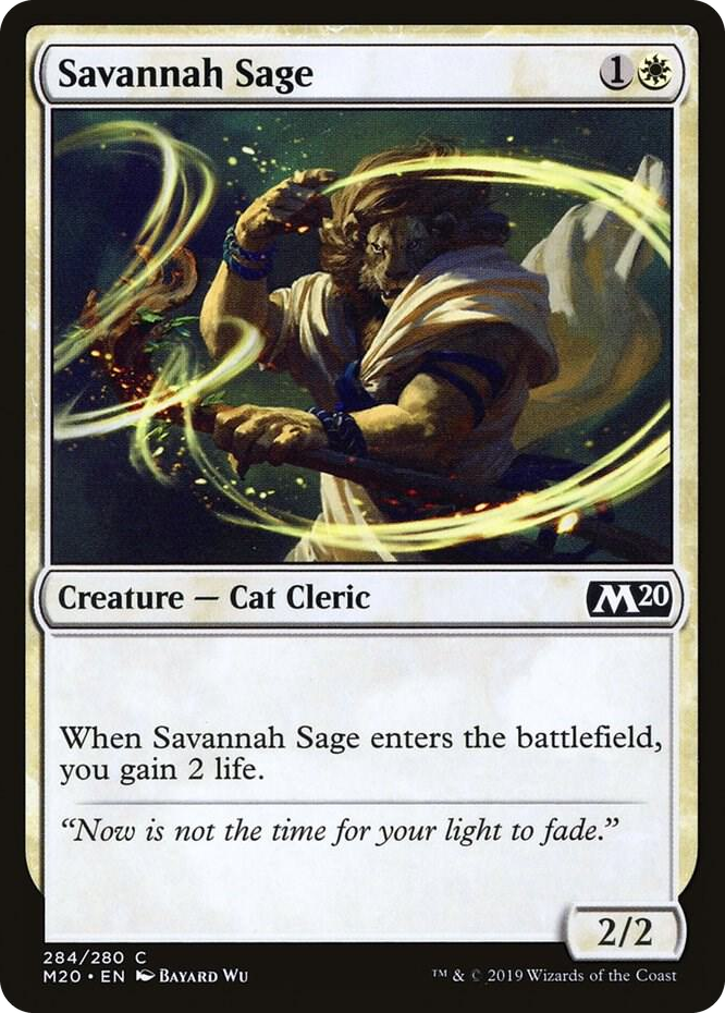 0284 Savannah Sage C Core Set 2020