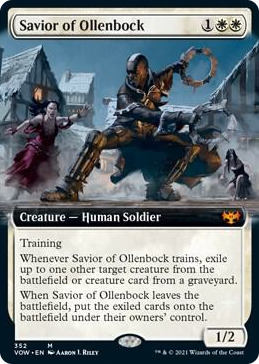 0352 Savior of Ollenbock (Extended Art) M Innistrad: Crimson Vow