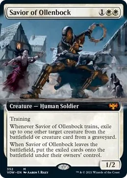 0352 Savior of Ollenbock (Extended Art) M Innistrad: Crimson Vow