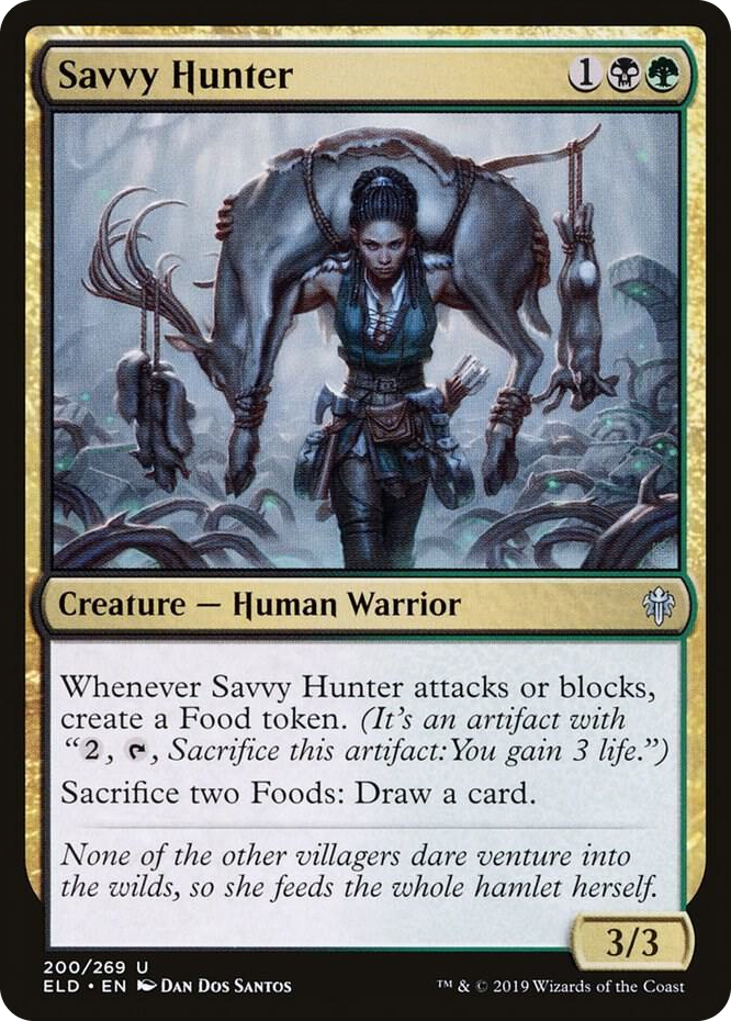 0200 Savvy Hunter U Throne of Eldraine