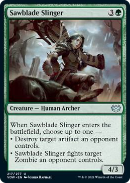 0217 Sawblade Slinger U Innistrad: Crimson Vow