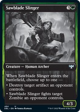 0484 Sawblade Slinger U Innistrad: Double Feature
