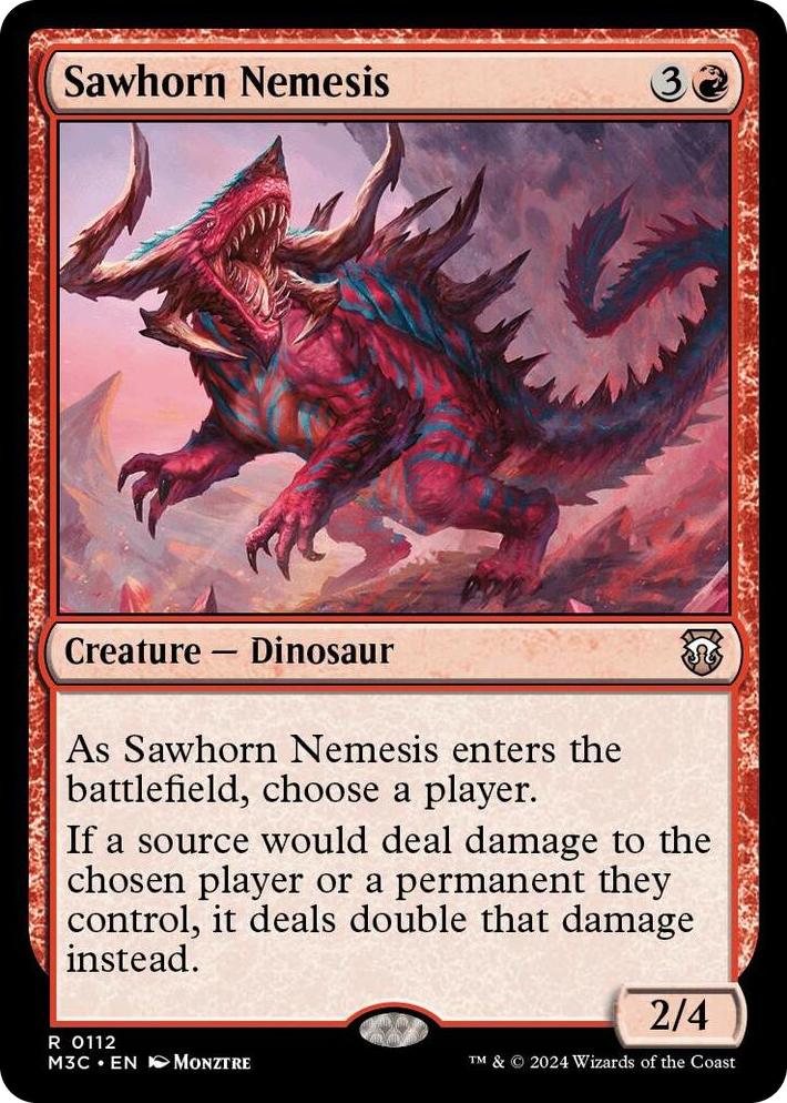 0112 Sawhorn Nemesis R Commander: Modern Horizons 3