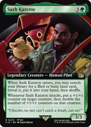 0472 Sazh Katzroy (Extended Art) R FINAL FANTASY