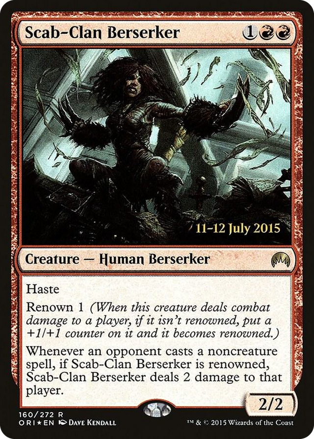 0160 Scab-Clan Berserker R Prerelease Cards