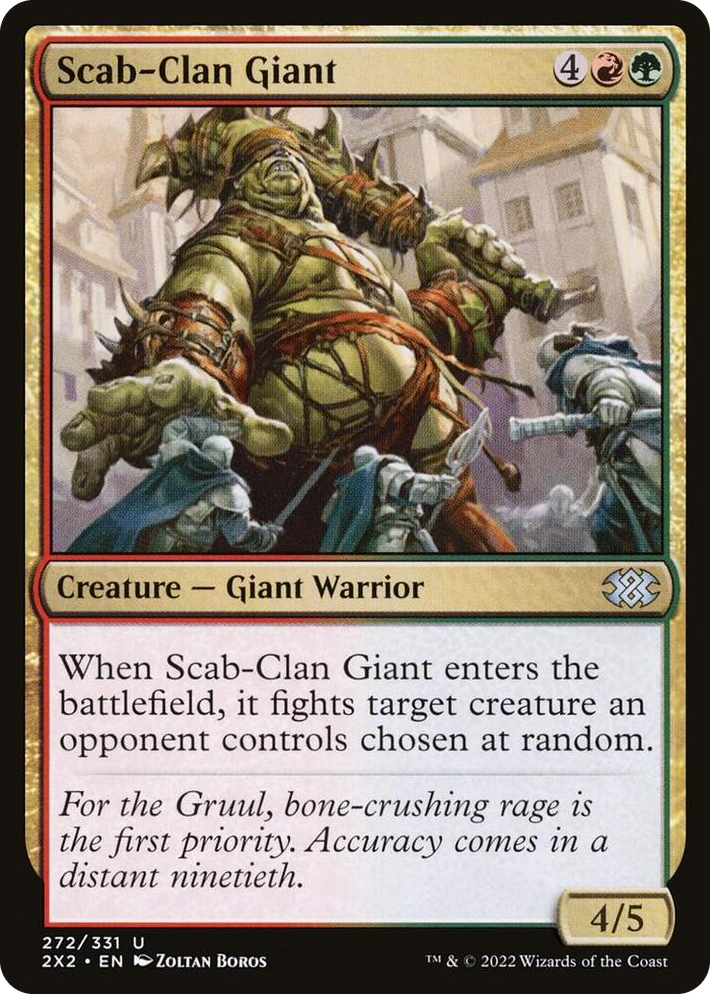 0272 Scab-Clan Giant U Double Masters 2022