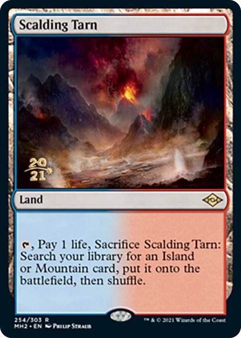 Scalding Tarn #254 R - Prerelease Cards Pokemon card