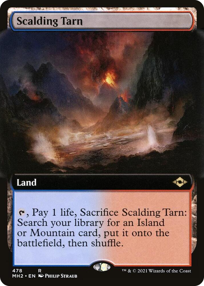0478 Scalding Tarn (Extended Art) R Modern Horizons 2