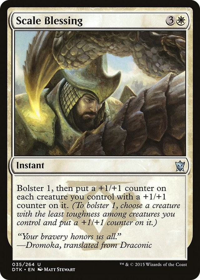 0035 Scale Blessing U Dragons of Tarkir