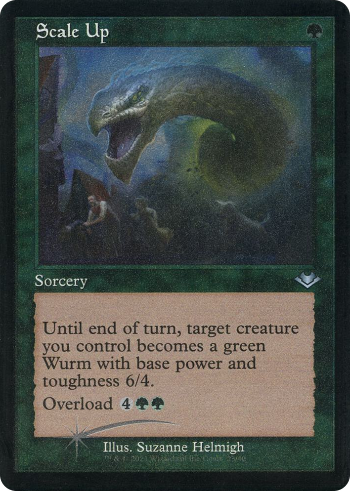 0023 Scale Up (Retro Frame) (Foil Etched) U Modern Horizons