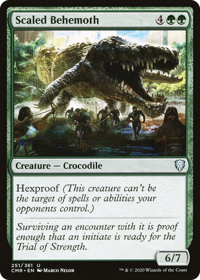 0251 Scaled Behemoth U Commander Legends