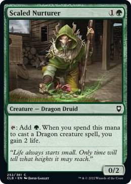 0252 Scaled Nurturer C Commander Legends: Battle for Baldur's Gate