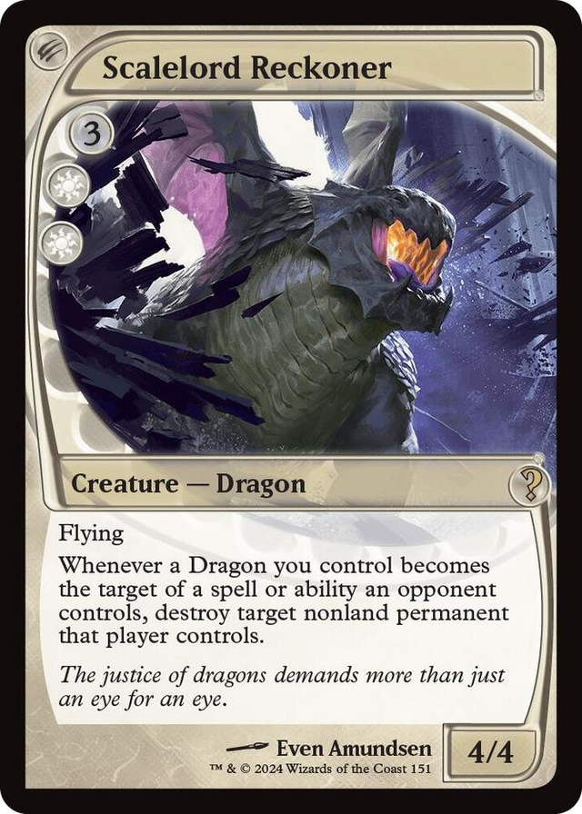 0151 Scalelord Reckoner (Future Sight) R Mystery Booster 2