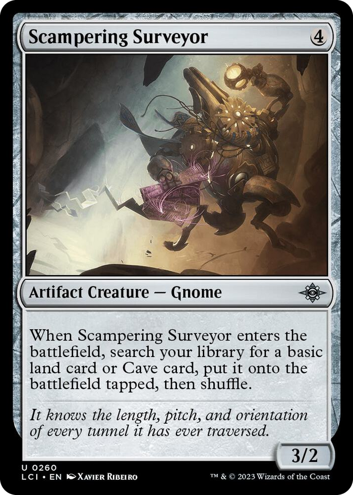 Scampering Surveyor #260 U - The Lost Caverns of Ixalan Pokemon card