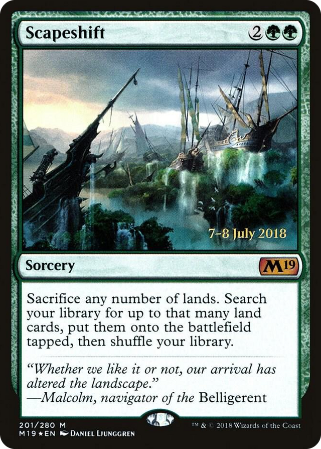 0201 Scapeshift M Prerelease Cards