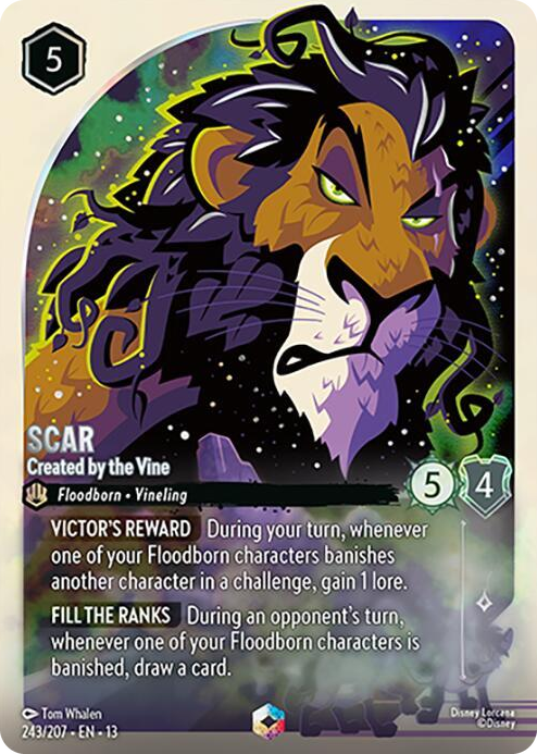 0243 Scar - Created by the Vine (Enchanted) Enchanted Attack of the Vine!