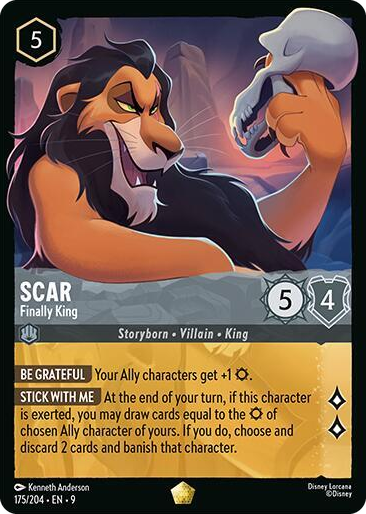 0175 Scar - Finally King Legendary Fabled