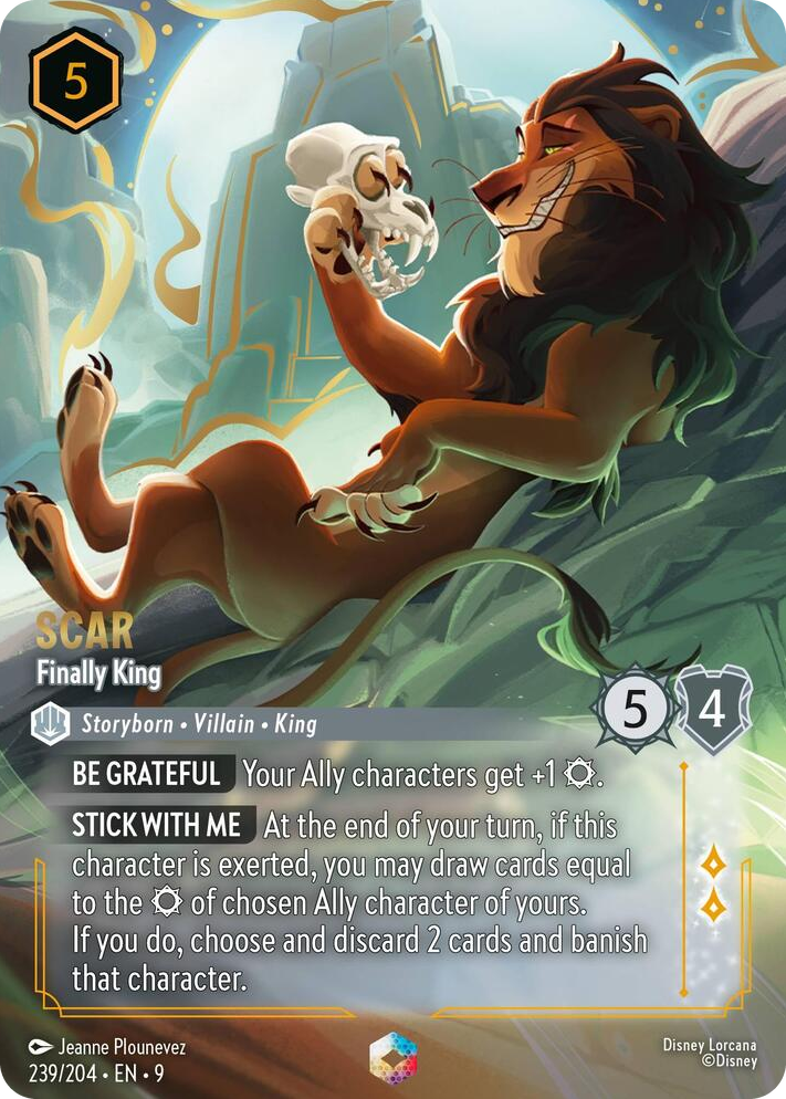 0239 Scar - Finally King (Enchanted) Enchanted Fabled