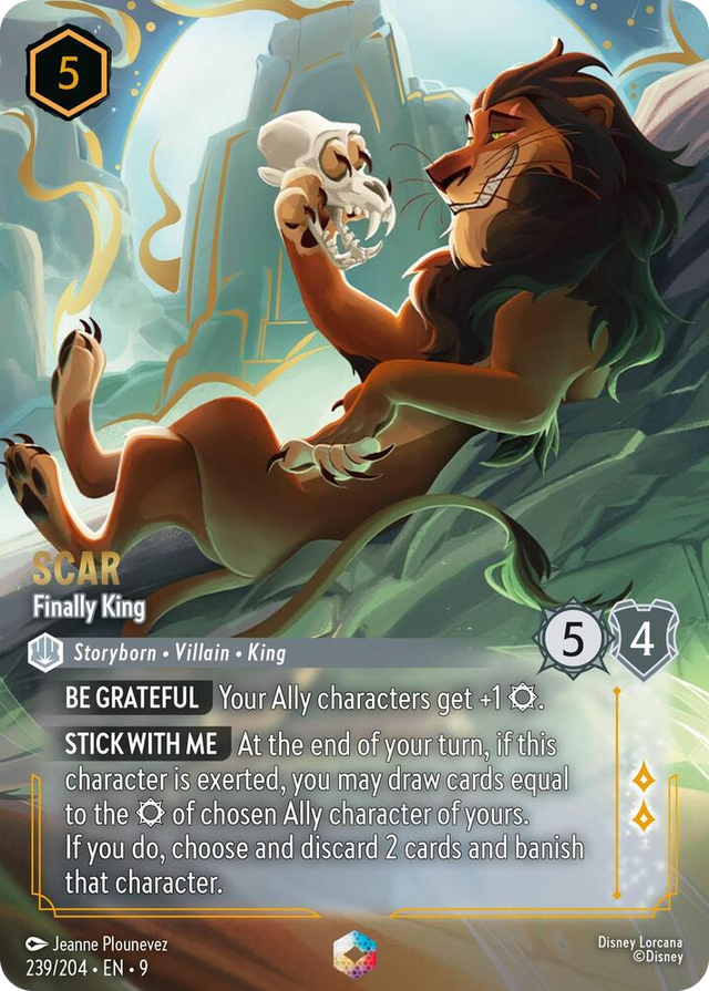 0239 Scar - Finally King (Enchanted) Enchanted Fabled