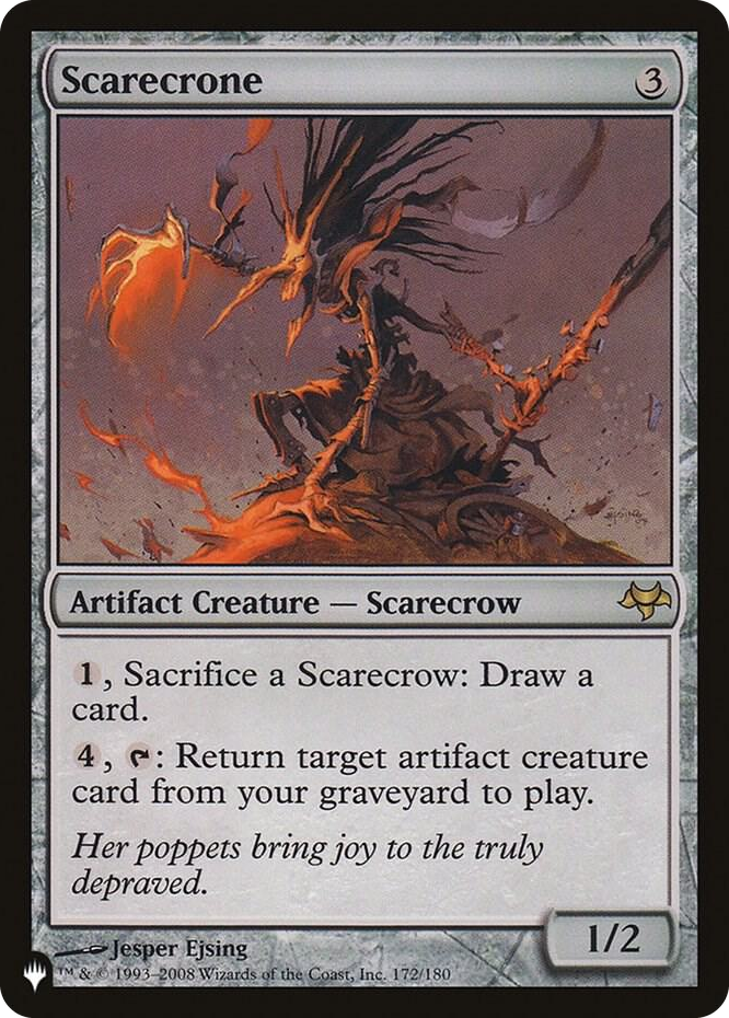 Scarecrone #172 R - The List Reprints Pokemon card