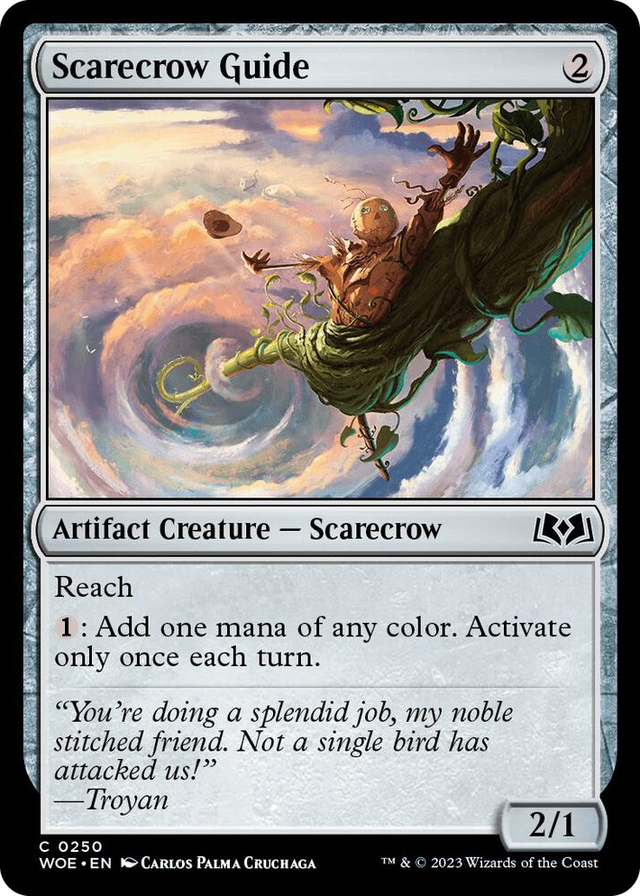 0250 Scarecrow Guide C Wilds of Eldraine