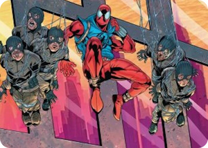 0038 Scarlet Spider, Ben Reilly Art Card S Art Series: Marvel's Spider-Man