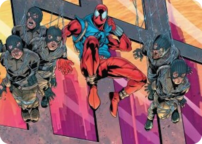 Scarlet Spider, Ben Reilly Art Card #38 S - Art Series: Marvel's Spider-Man Pokemon card